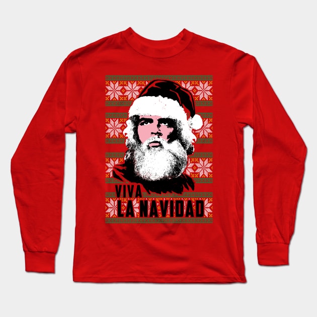 Viva La Navidad Long Sleeve T-Shirt by Andriu